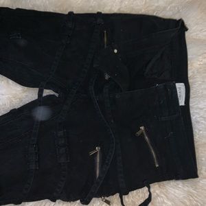 Cool Black Gothic Jeans